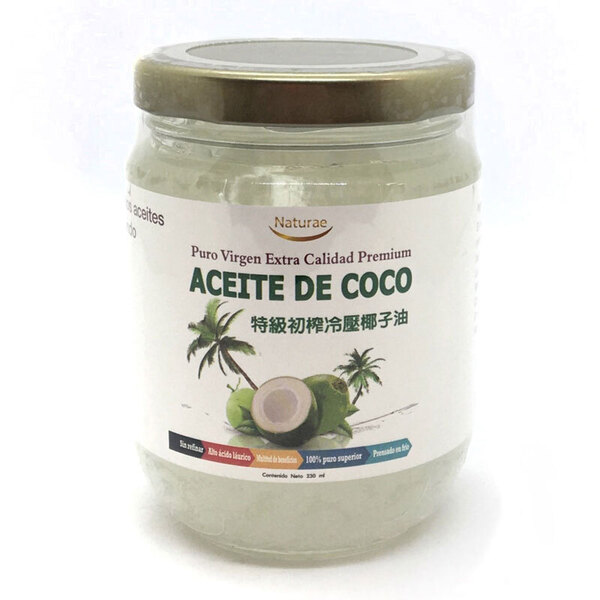 ACEITE DE COCO VIRGEN EXTRA 230 ML. | 椰子油