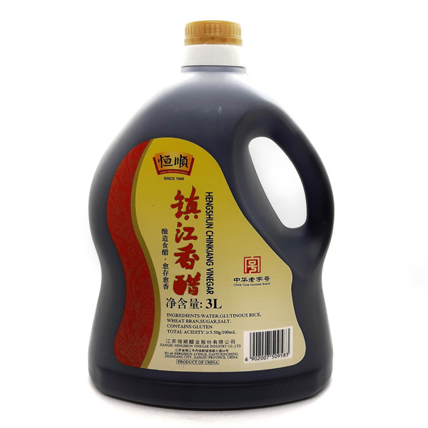 VINAGRE NEGRO 3 L. | 恒顺 镇江香醋