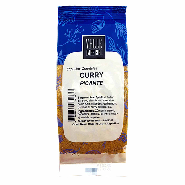 CURRY PICANTE 100 GR.