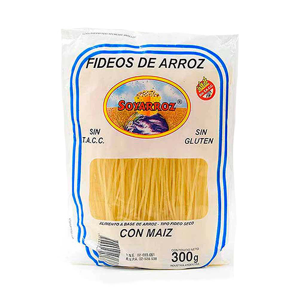 FIDEOS DE ARROZ CON MAIZ 調和米粉 300 GR. 