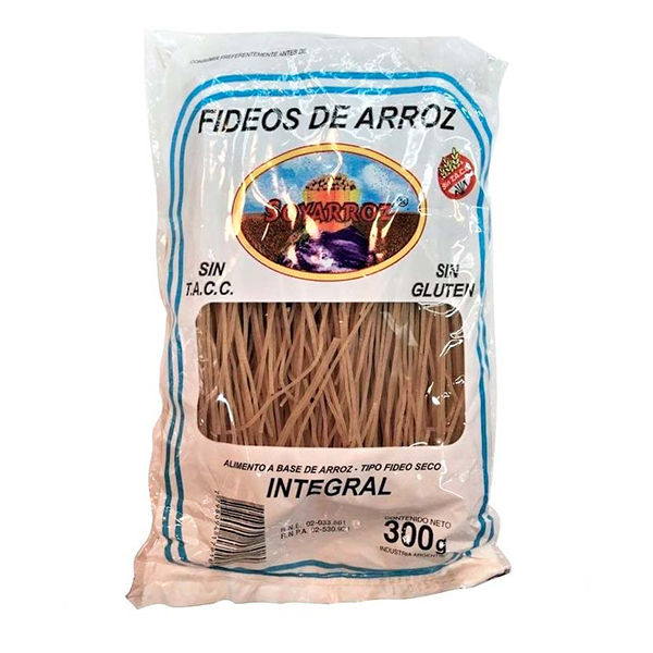 FIDEOS DE ARROZ INTEGRAL 糙米米粉 300 GR. 