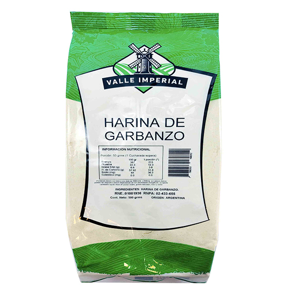 HARINA DE GARBANZOS 500 GR.