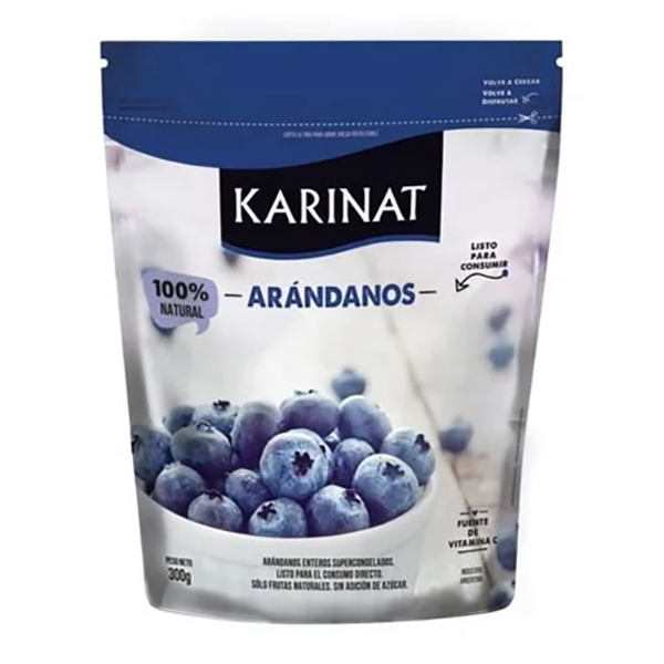 ARÁNDANOS CONGELADOS 藍莓 300 GR. 